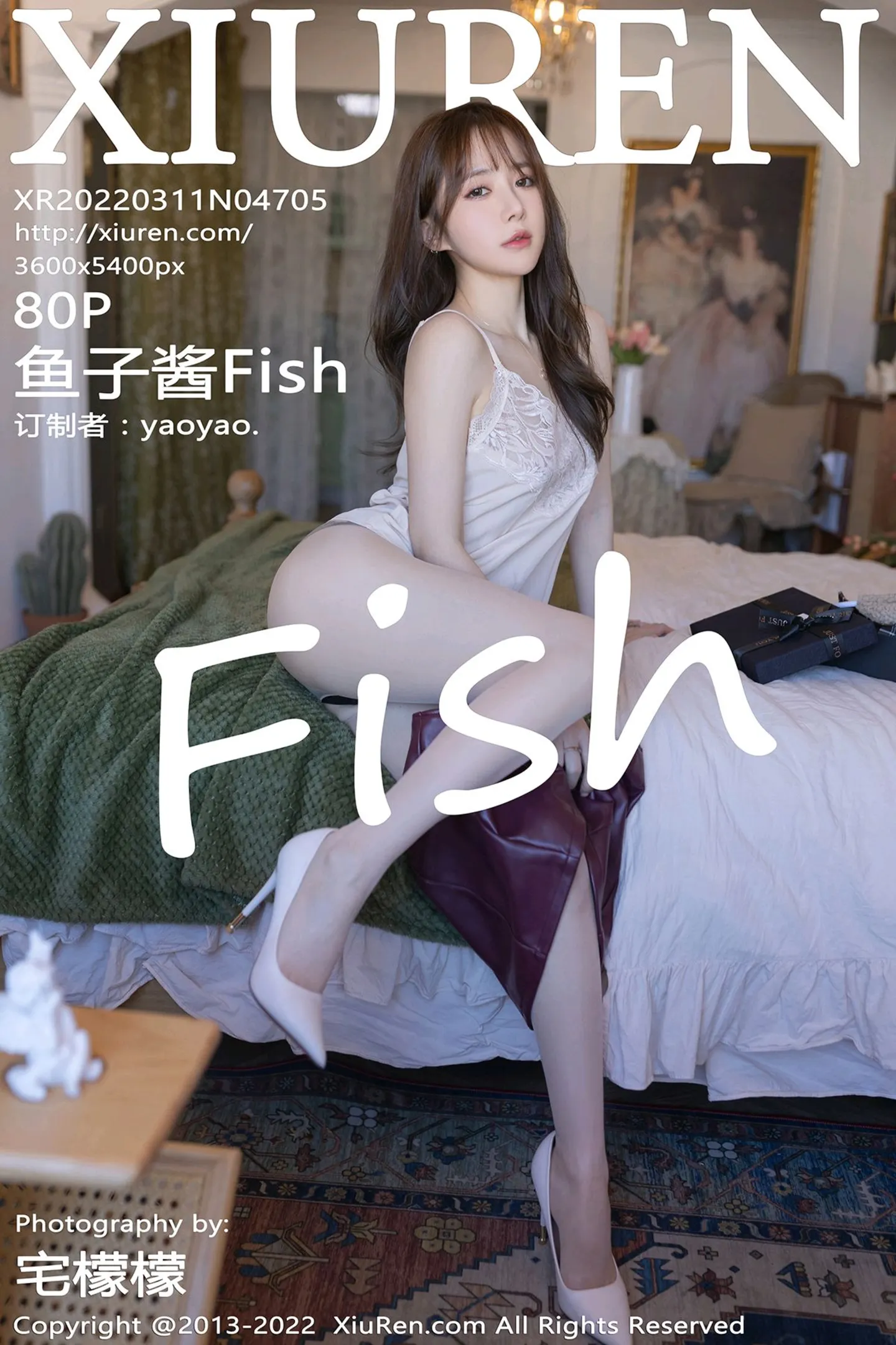 [XiuRen秀人网]No.4705_模特鱼子酱Fish三亚旅拍白色缕空吊带配红短裙原色丝袜诱惑写真80P-秀人网 - XiuRen.Space